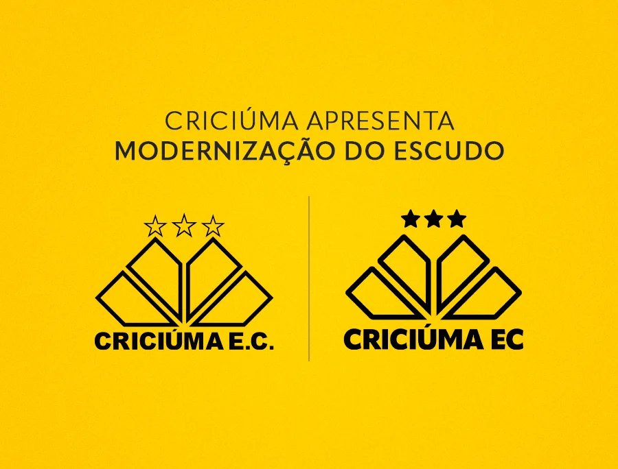 Criciúma EC: Rebranding do Escudo