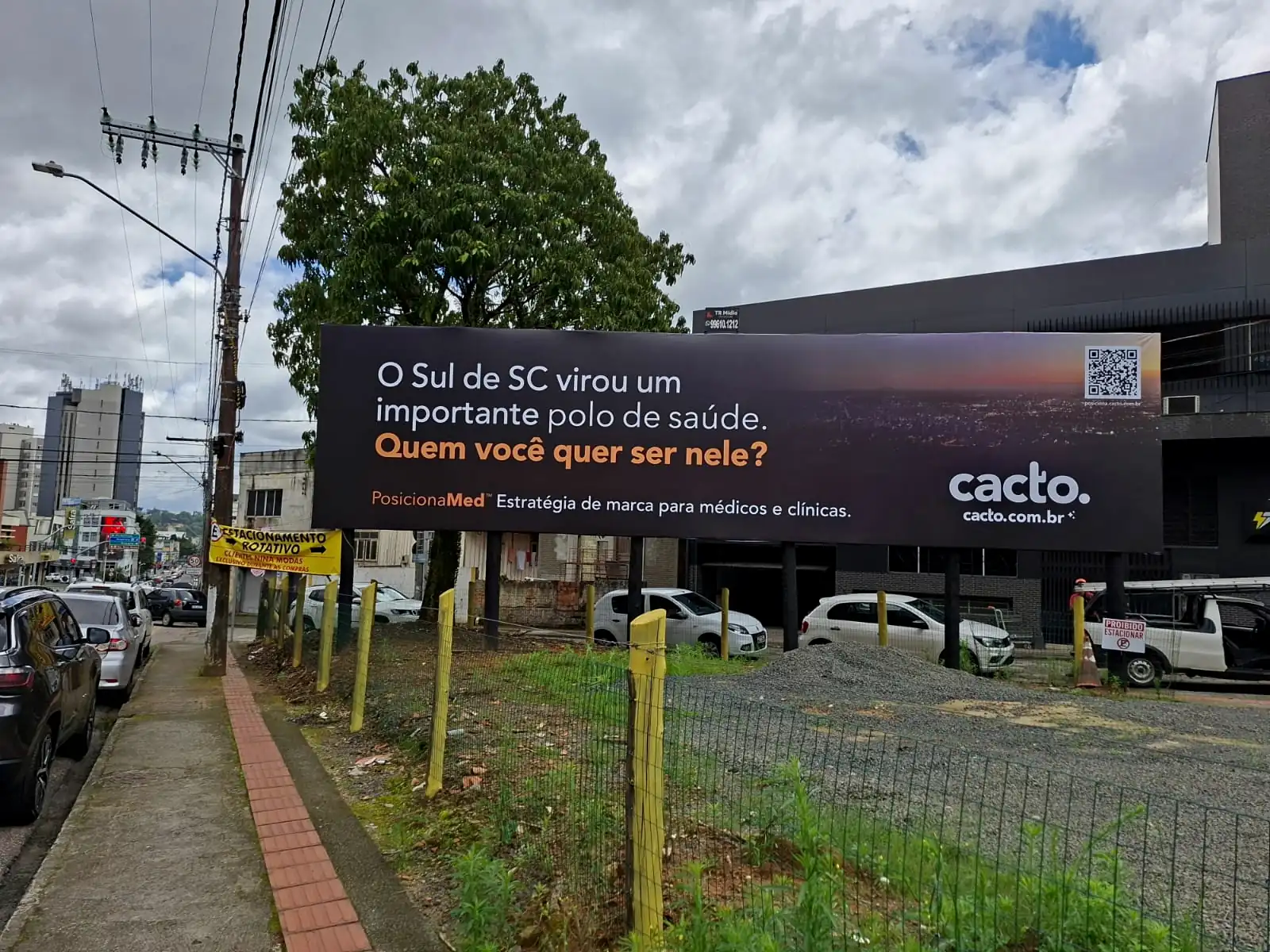 PosicionaMed nas ruas de Criciúma
